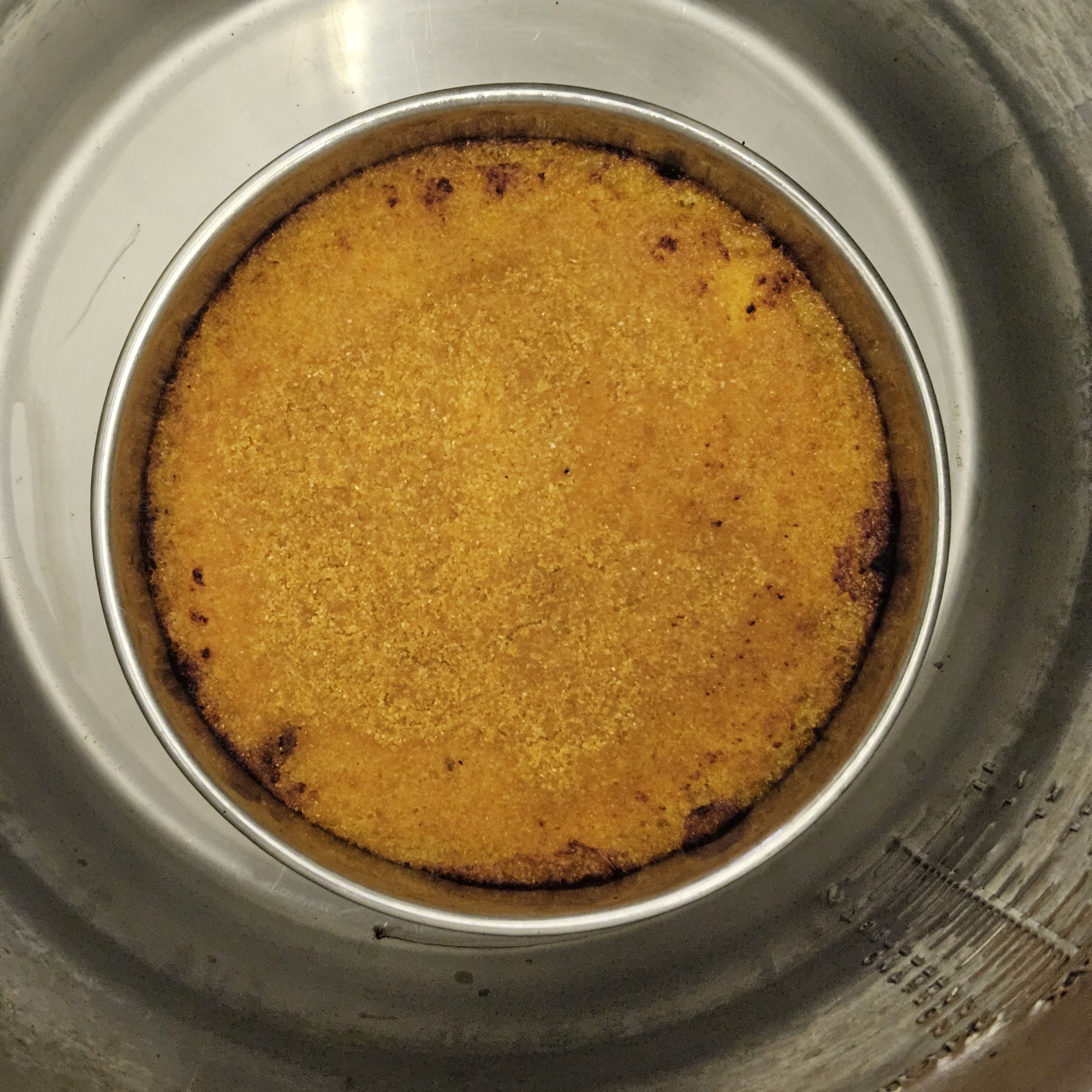 Step 7 of Spiced Beef and Pumpkin Tamal Pie Slice