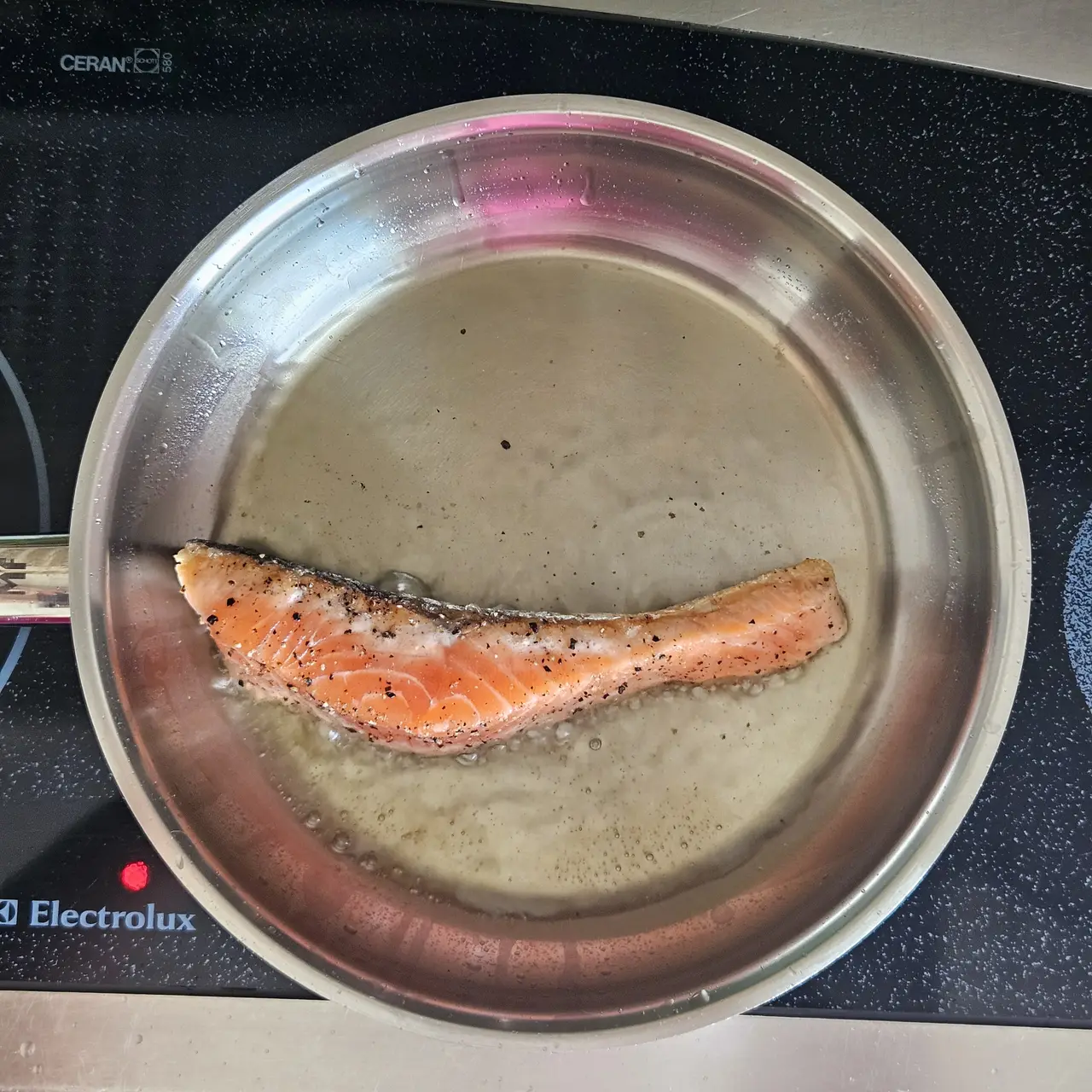 Step 5 of Tasmanian Salmon with Dill Potato Salad and Pickled Cucumber
