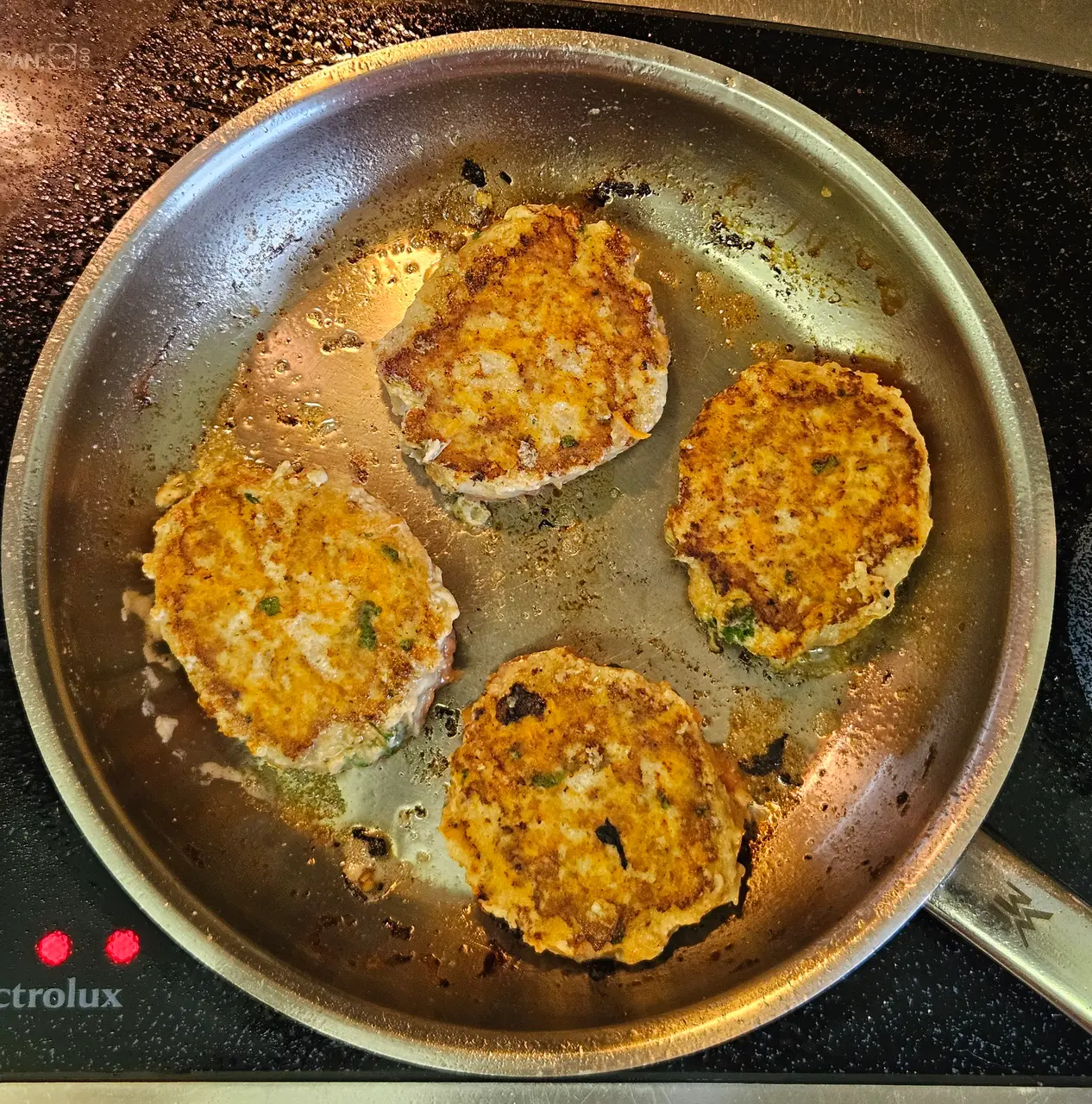 Step 3 of Chicken and Macadamia Rissoles with Tomato Onion Relish