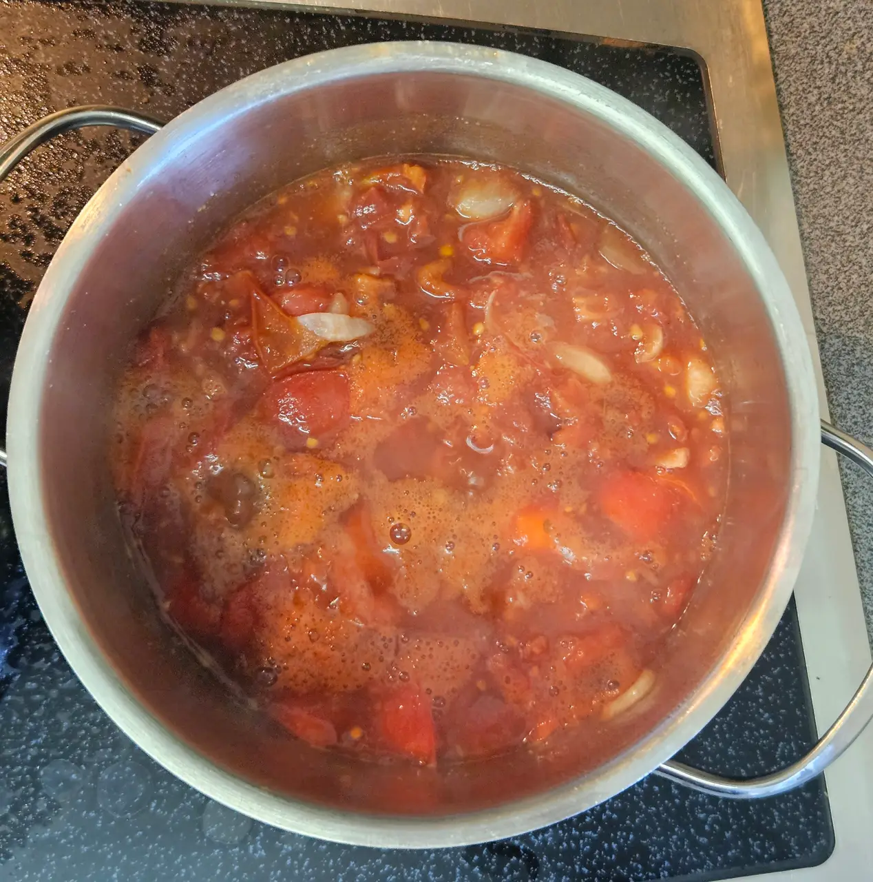 Step 4 of Chicken and Macadamia Rissoles with Tomato Onion Relish
