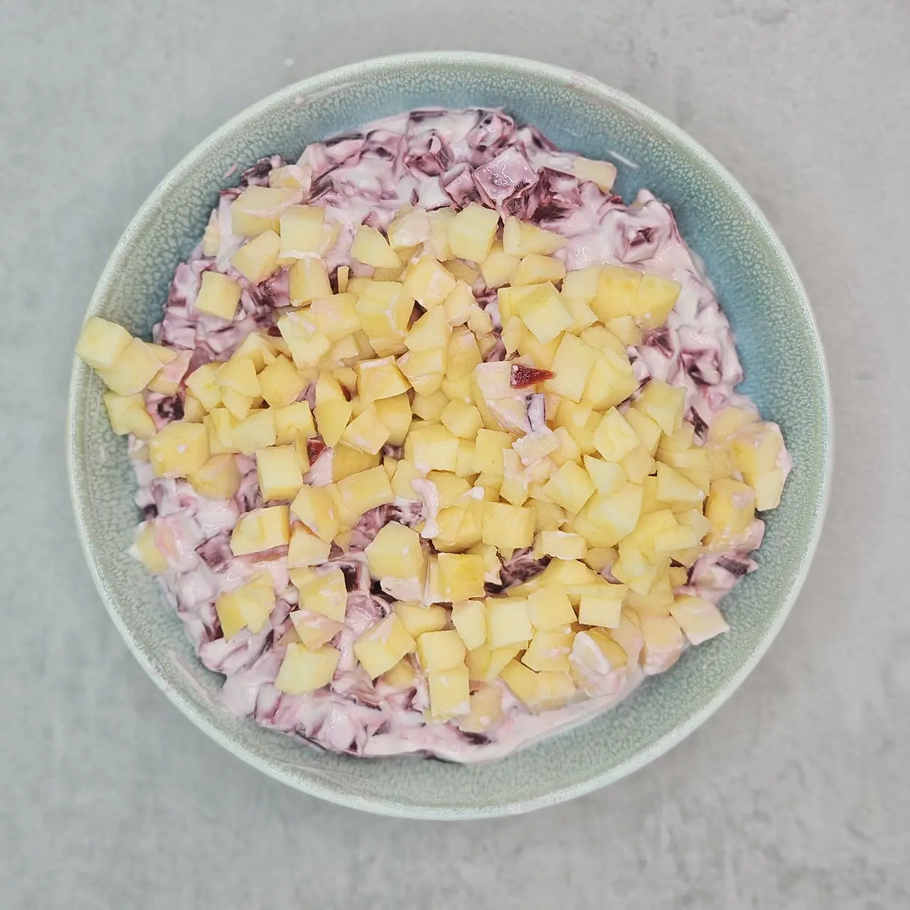 Step 3 of Roasted Beet and Horseradish Salad with Apples, Walnuts and Quark