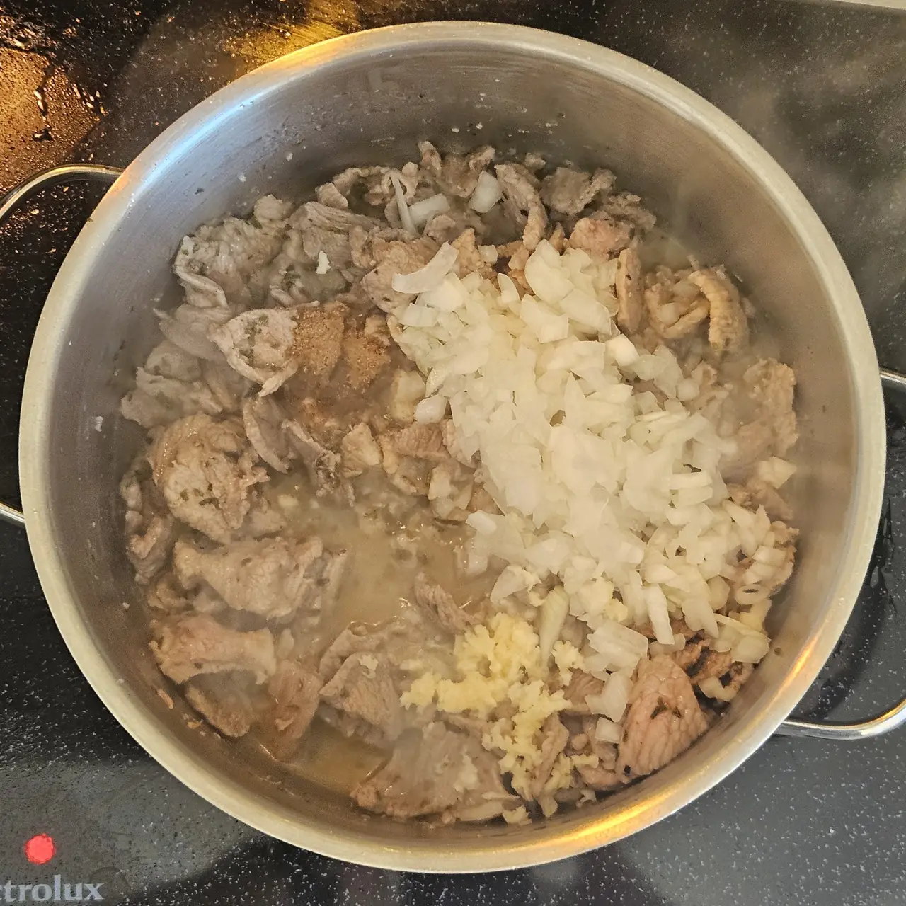 Step 3 of Pork and Pumpkin Ajiaco Style Stew