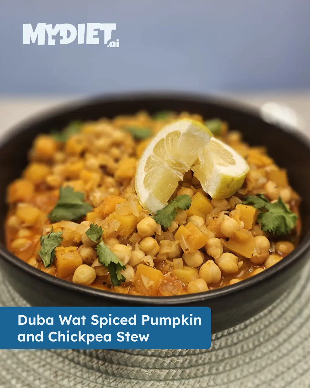 Duba Wat Spiced Pumpkin and Chickpea Stew