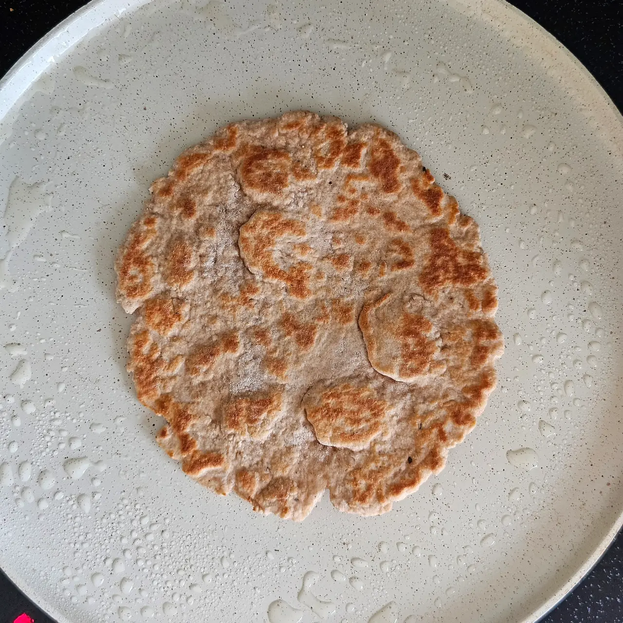 Step 5 of Creamy Yellow Split Pea Soup with Flatbread