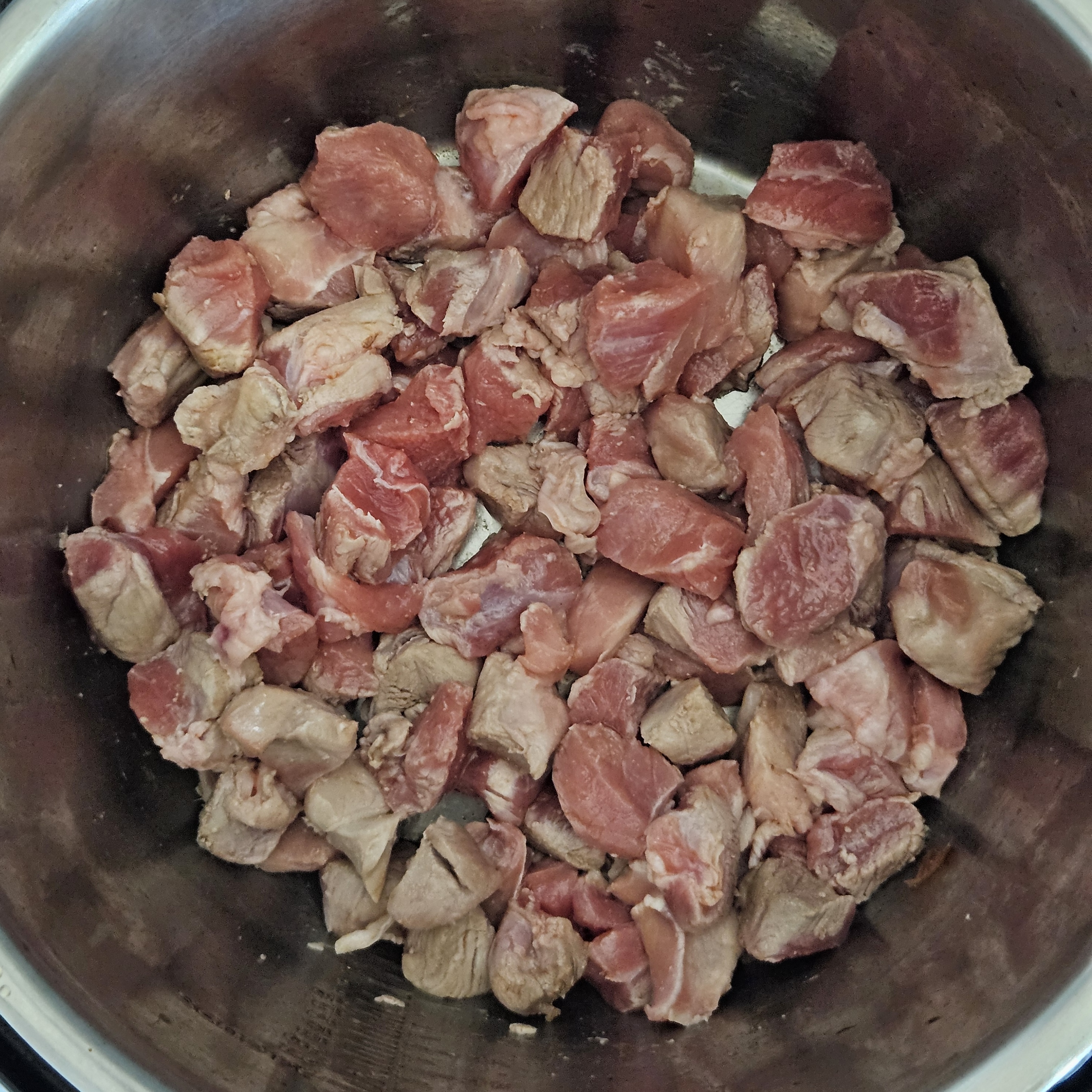 Step 3 of Traditional Hungarian Pork Stew with Noodles
