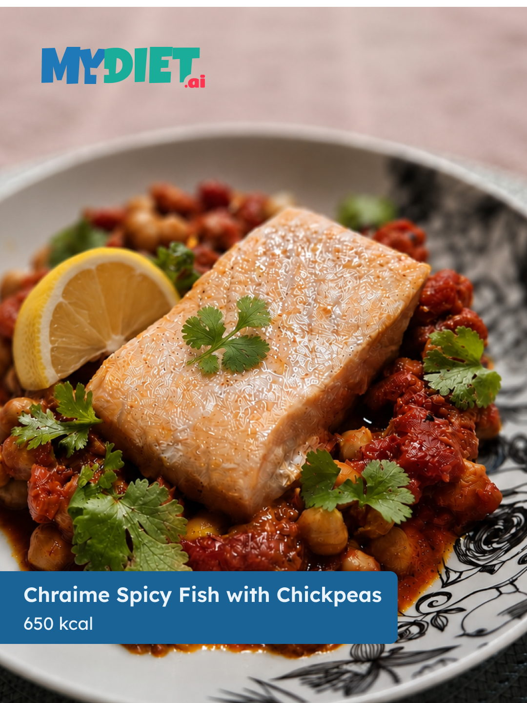 Chraime Spicy Fish with Chickpeas