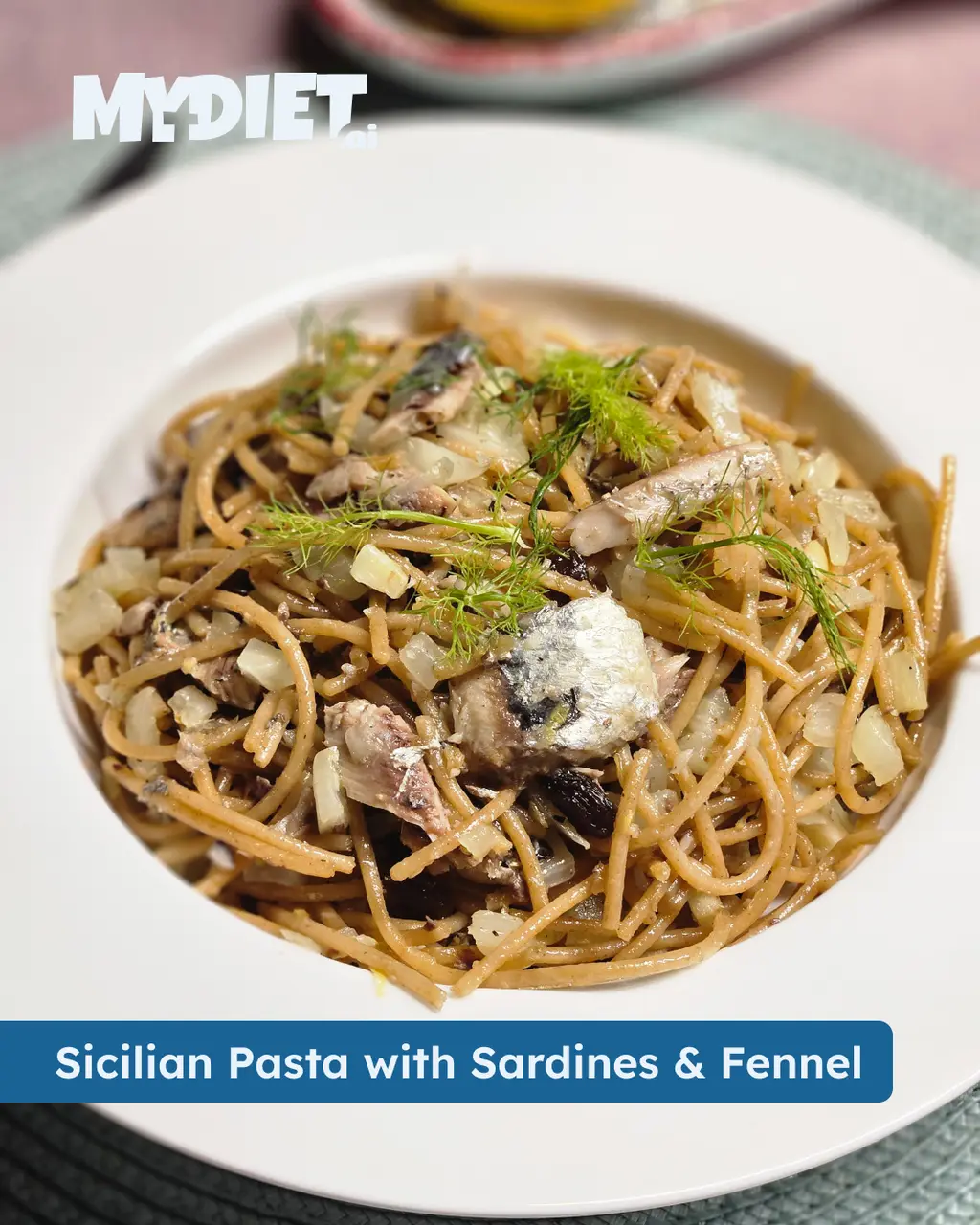 Sicilian Pasta with Sardines and Fennel
