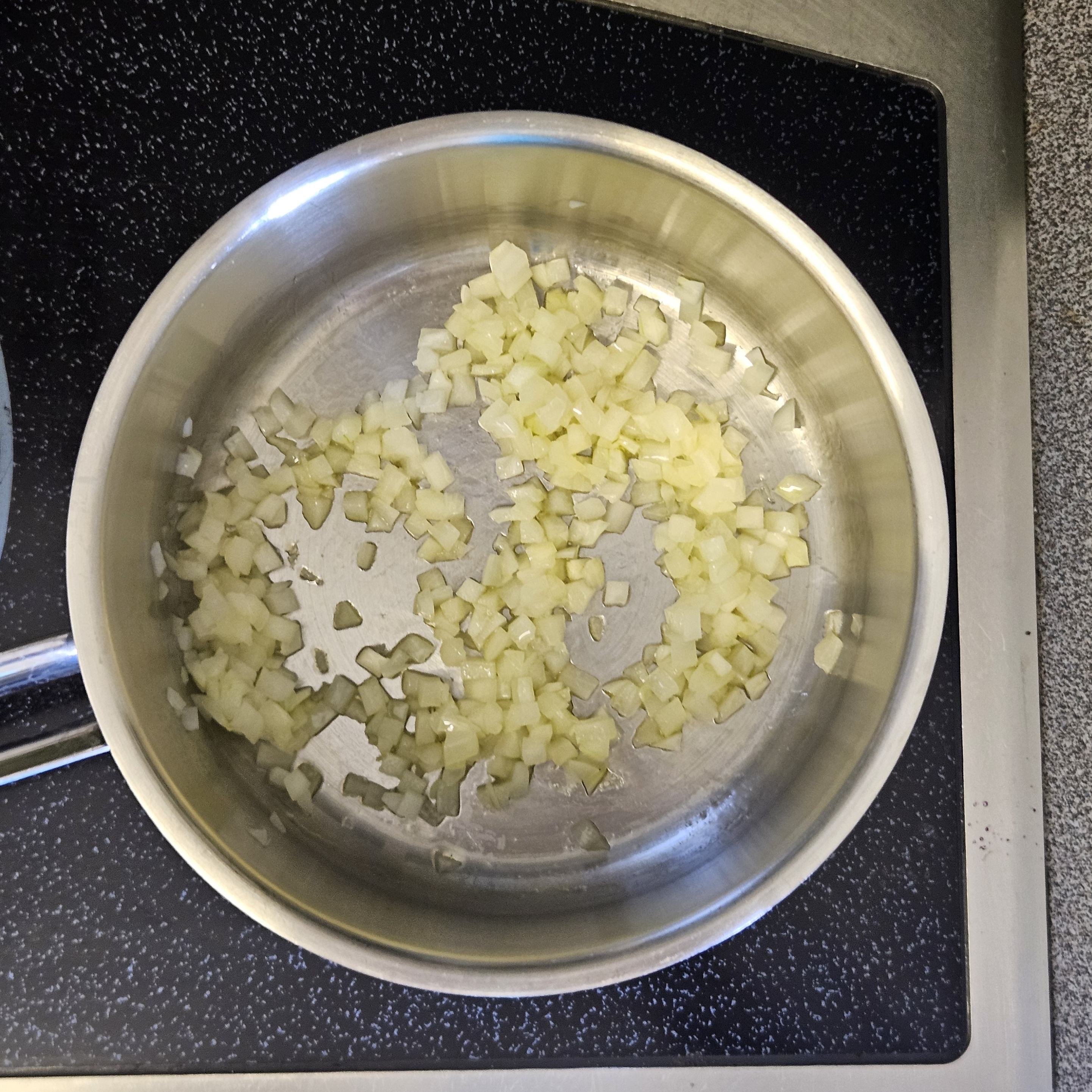 Step 1 of Tomato Rice with Seared Tuna and Herb Oil