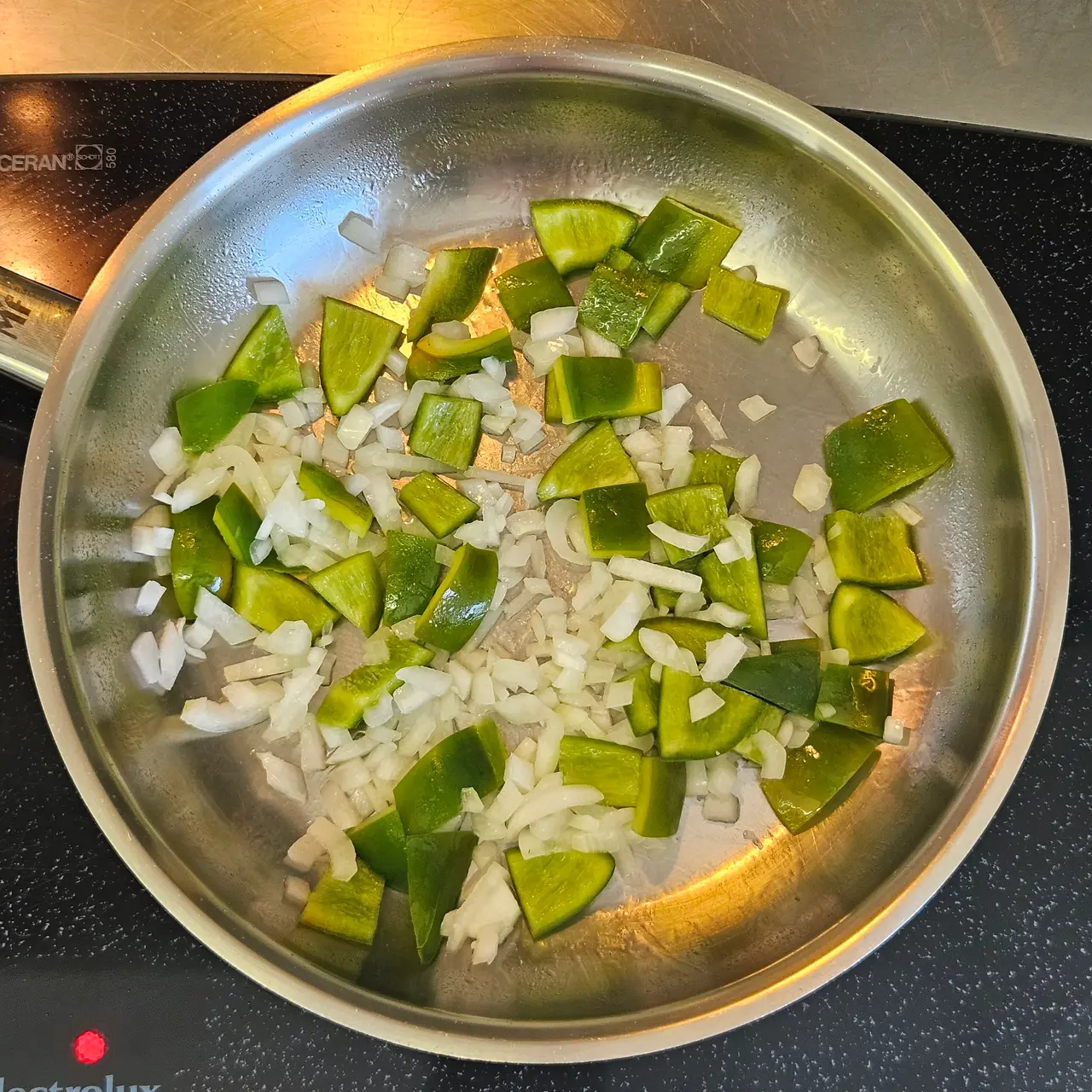 Step 1 of Basque Tuna Marmitako