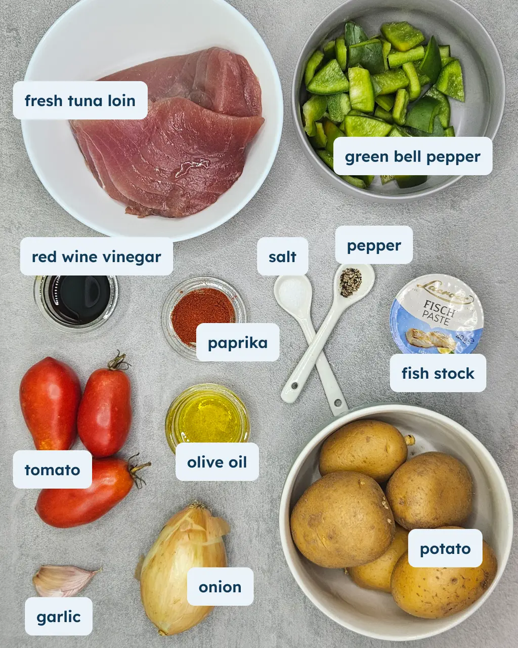 Basque Tuna Marmitako, alternate view