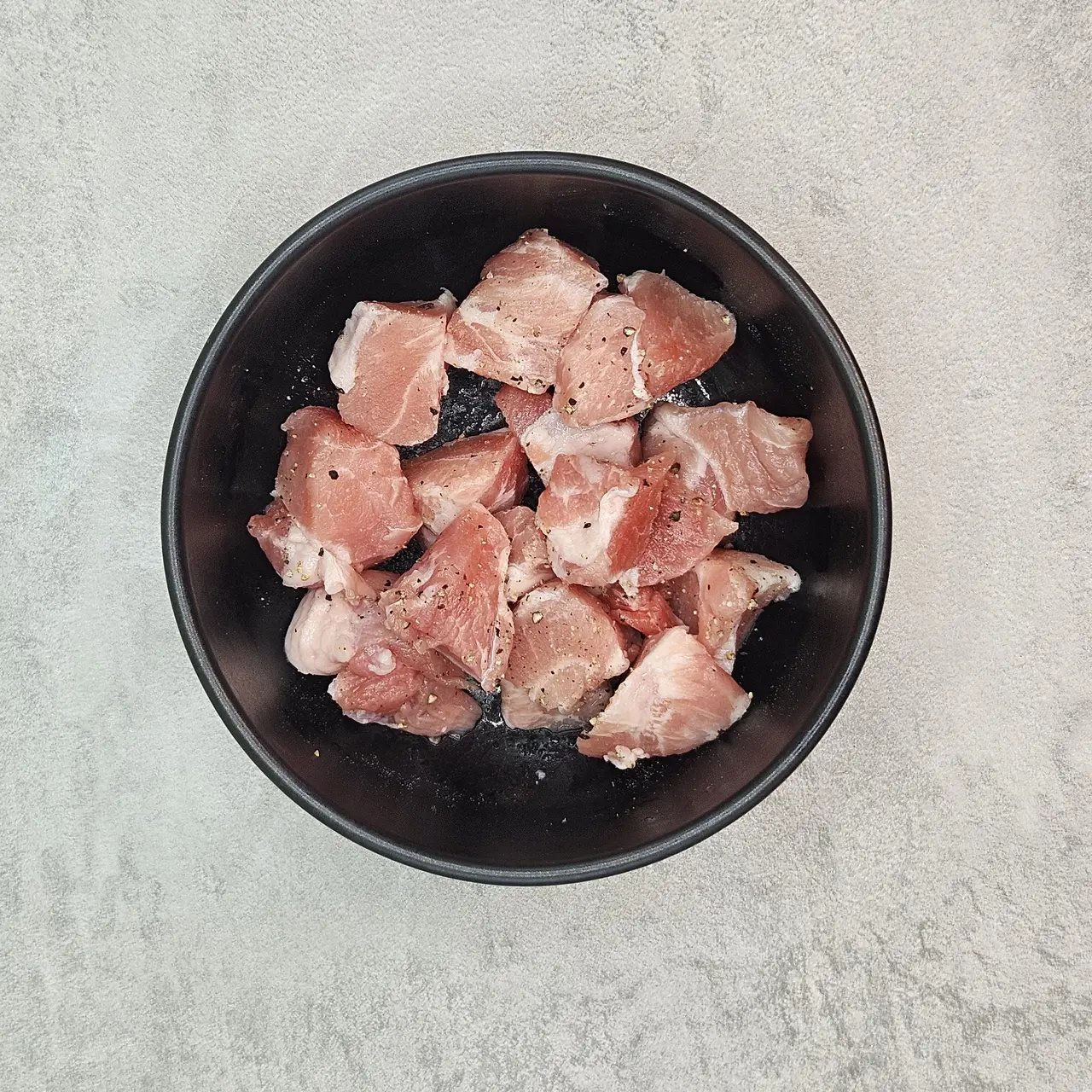 Step 1 of Ticino Pork and Red Pepper Braise with Soft Polenta
